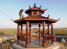 岳陽長沙涼亭供應(yīng)-防腐木涼亭生產(chǎn)廠家
